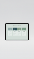 Modular service cards for easy customization